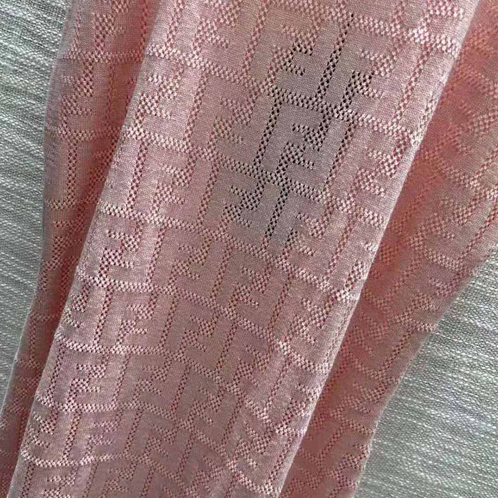 Fendi Pink Viscose Dress with Made of Pink Viscose Yarn for Women