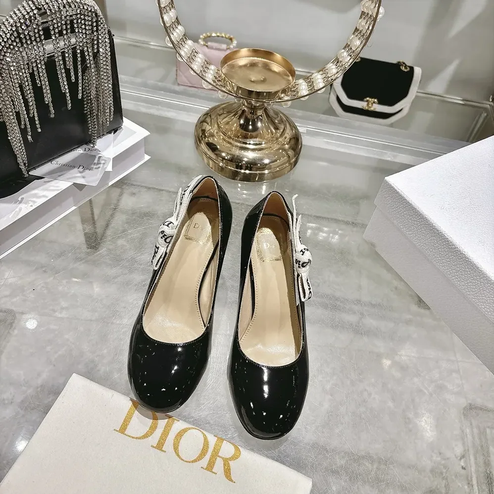 Dior J'Adior Pump Black Patent Calfskin for Women