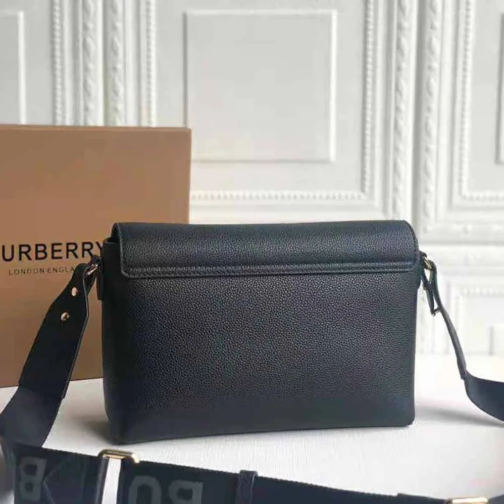 Burberry Small Leather and Vintage Check Crossbody Bag for Women