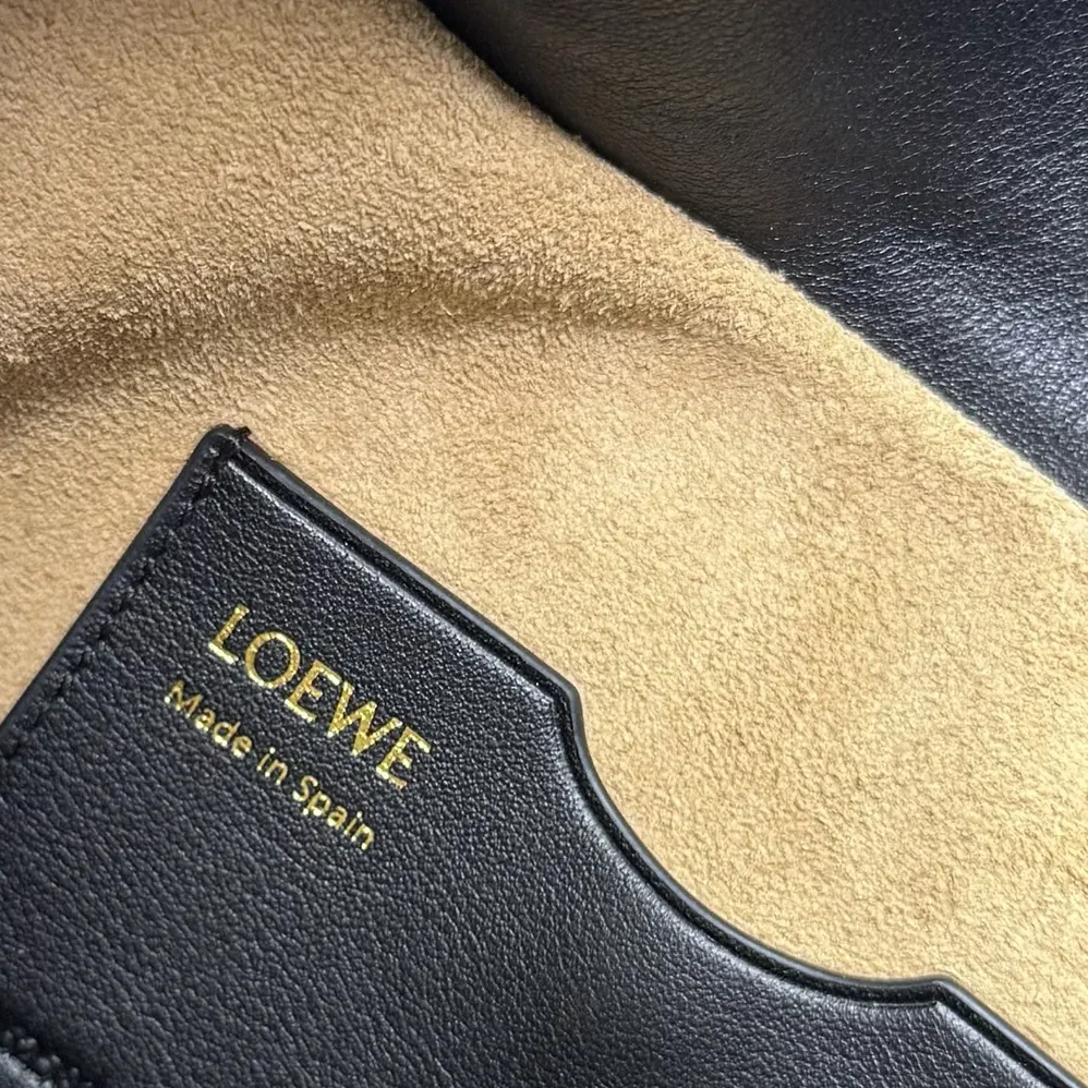 Loewe Medium Ola Bag in Smooth Calfskin for Women in Black