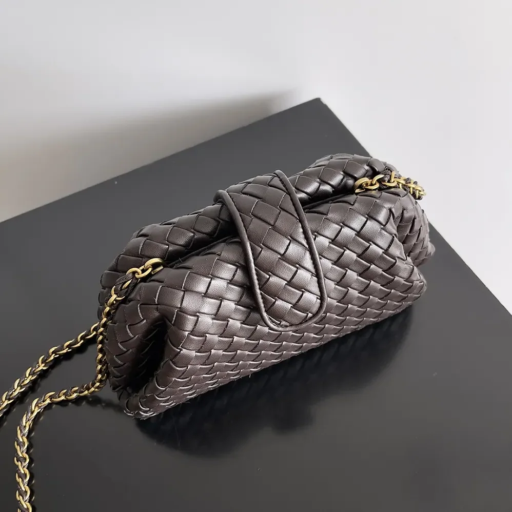 Bottega Veneta Small Lauren 1980 for Women in Chocolate