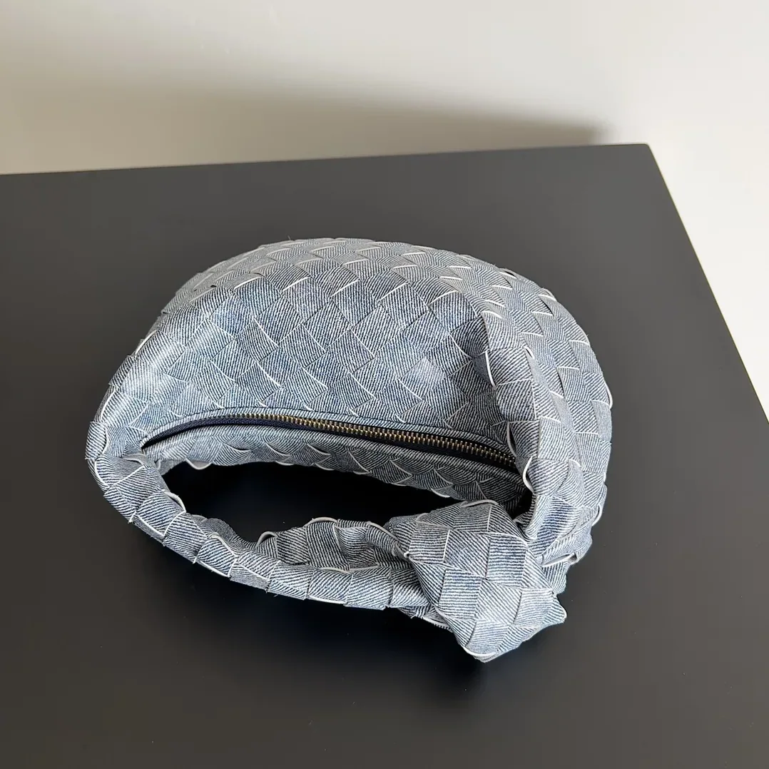 Bottega Veneta Mini Jodie Silver
