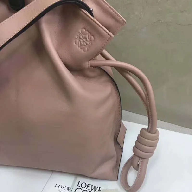 Loewe Flamenco Knot Bag Ash in Nappa Leather for Women Loewe Flamenco Knot Bag Ash in Nappa Leather for Women