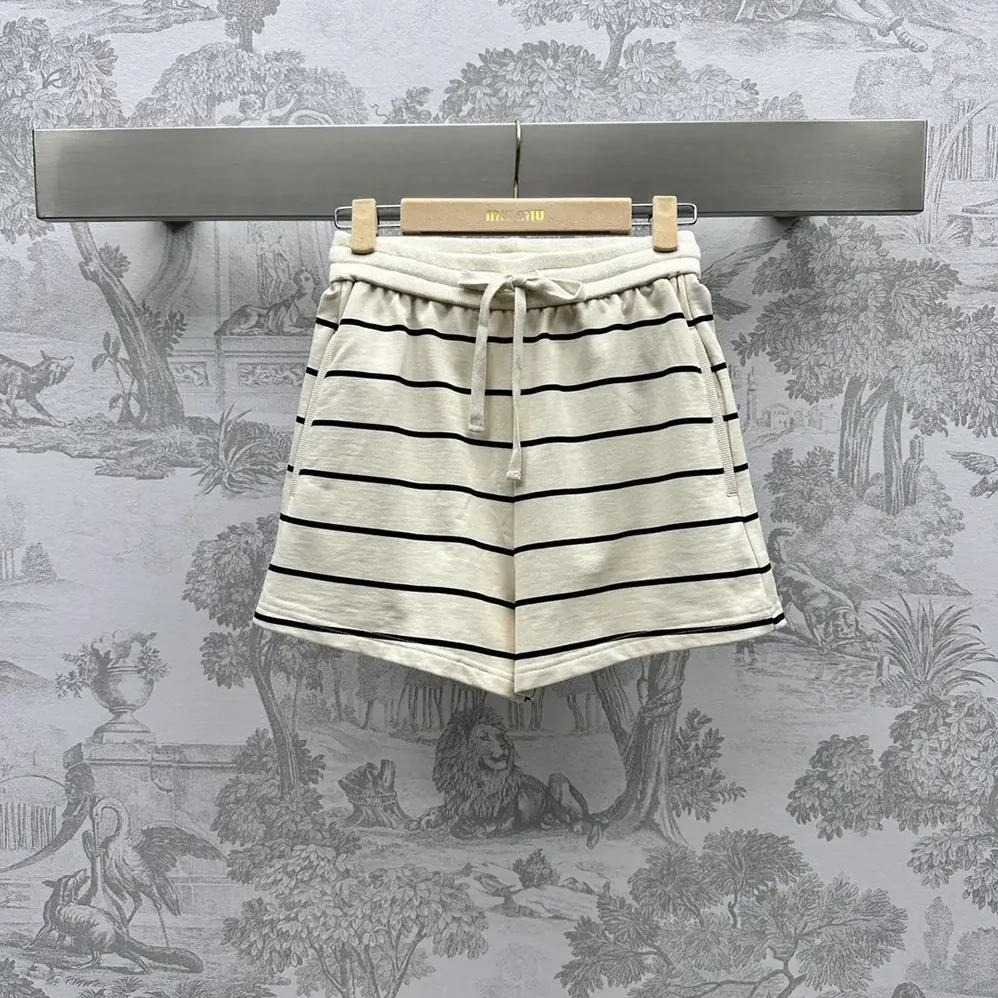 Miu Miu Cotton Fleece Shorts for Women Miu Miu Cotton Fleece Shorts for Women