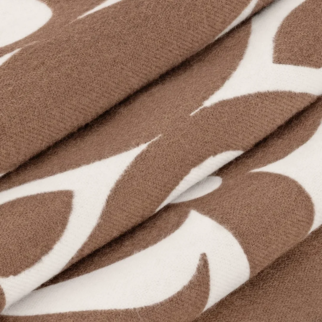 Louis Vuitton LV Medallion Scarf Brown /