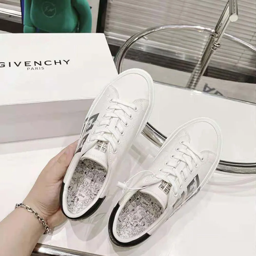 Givenchy 101 Dalmatians City Sport Sneakers in Leather for Men