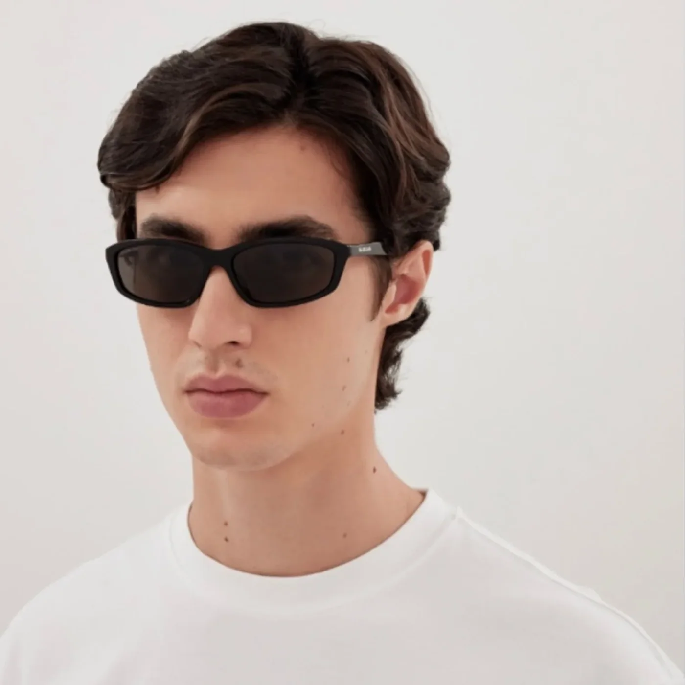 Balenciaga Sporty Wraparound Sunglasses Matte Black Balenciaga Sporty Wraparound Sunglasses Matte Black