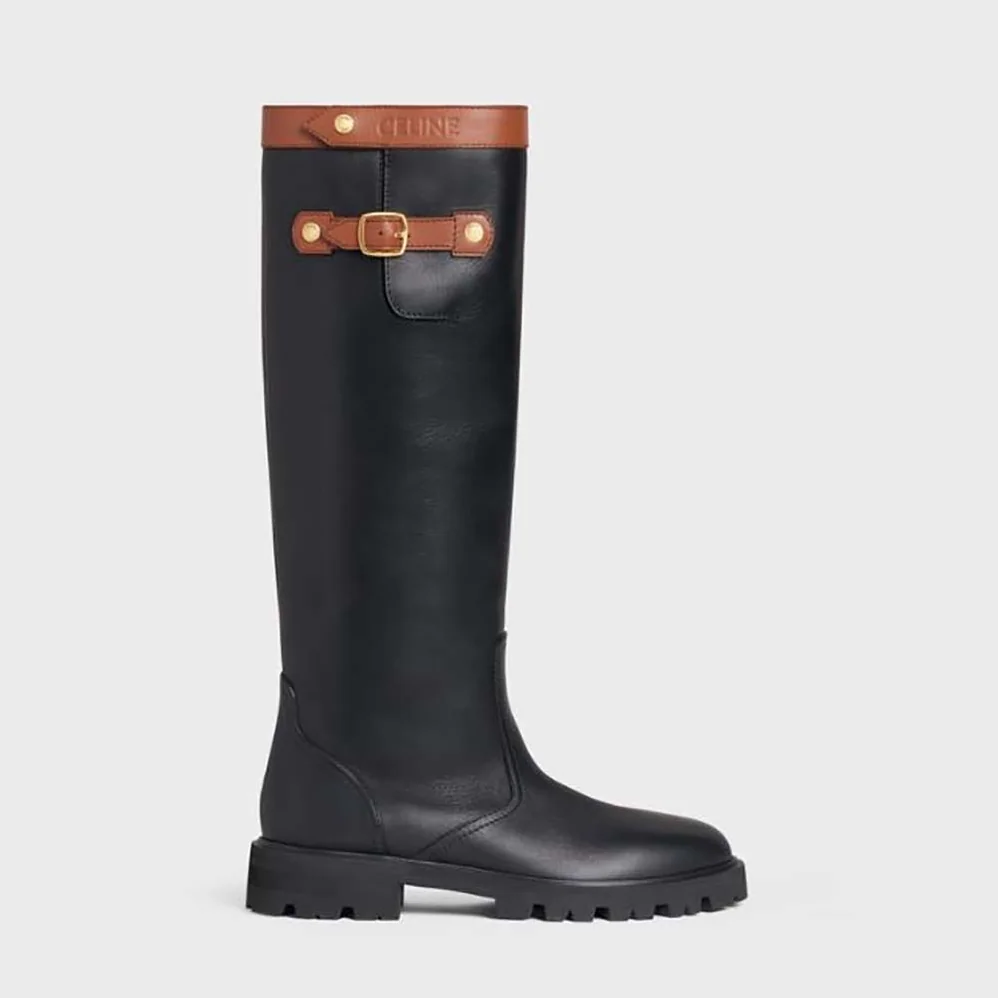Celine Margaret High Boot in Calfskin for Women