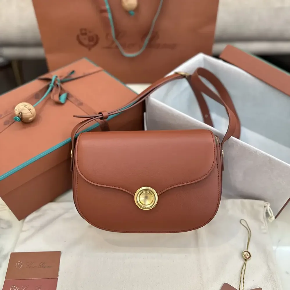 Loro Piana Mini Ghiera Bag for Women in Brown