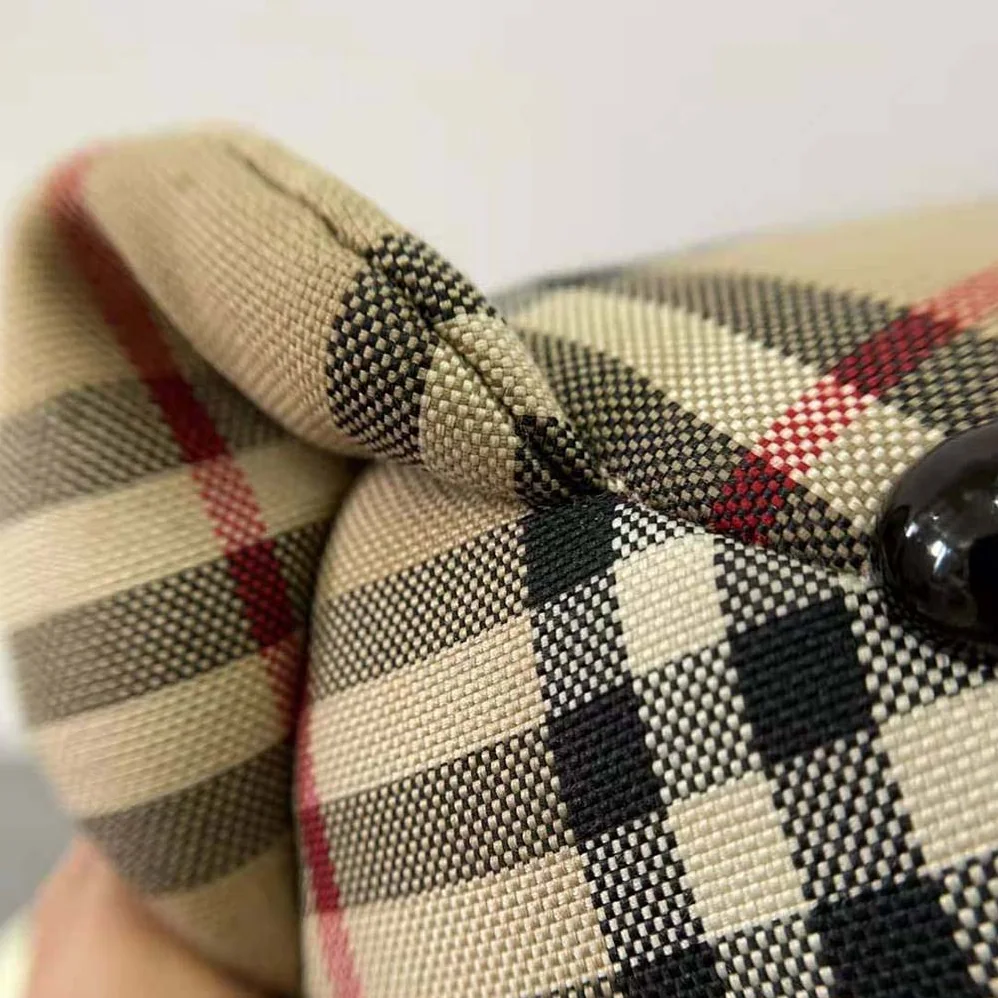 Burberry Exaggerated Check Thomas Bear Bum Bag for Women Burberry Exaggerated Check Thomas Bear Bum Bag for Women