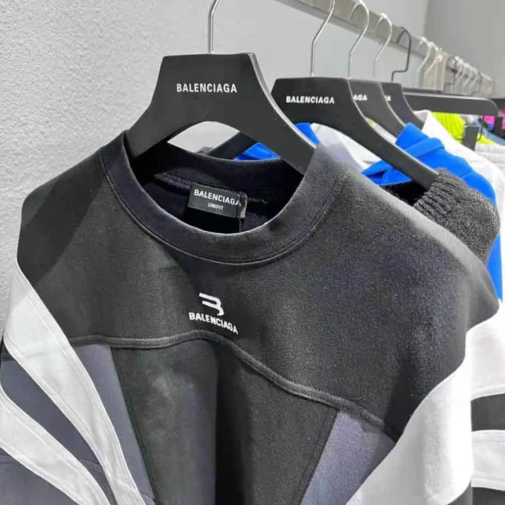 Balenciaga Sporty B Tracksuit T for Women in Shirt in Black Balenciaga Sporty B Tracksuit T for Women in Shirt in Black