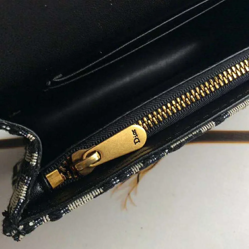 Dior Dior Oblique Saddle Belt Bag for Women in Navy Dior Dior Oblique Saddle Belt Bag for Women in Navy