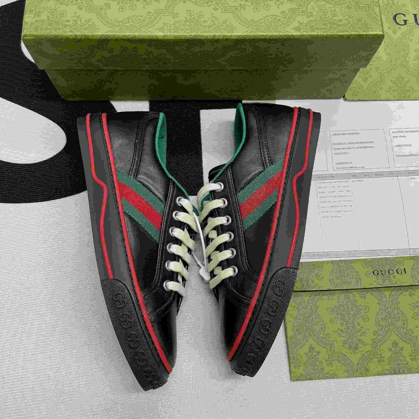 Gucci GG Tennis 1977 Sneaker Black