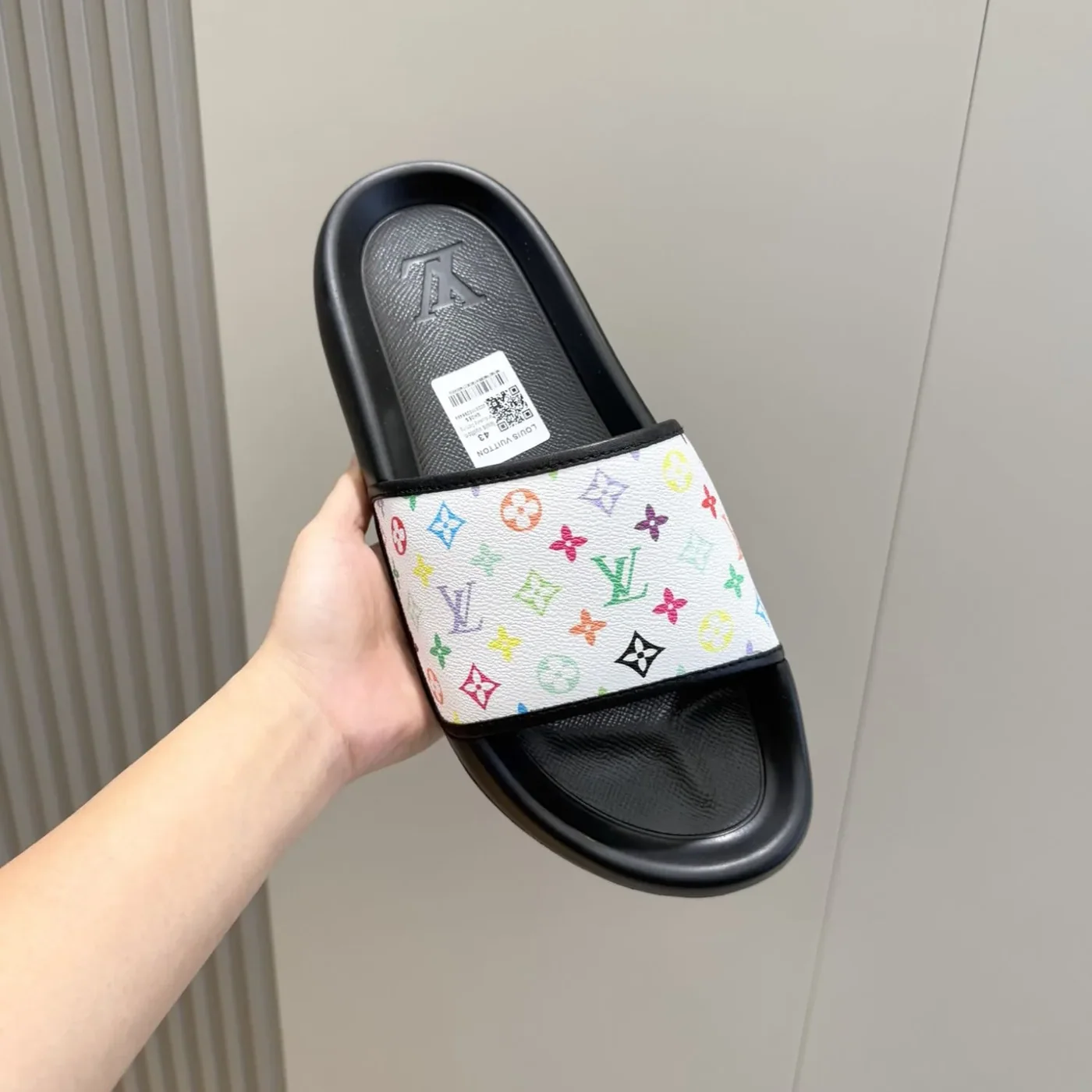 Louis Vuitton Waterfront Mule White Multicolored