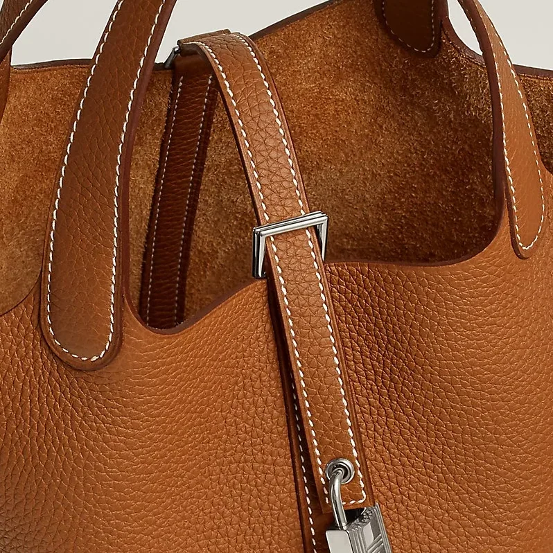 Hermes Picotin Lock 18 Bag Fauve /