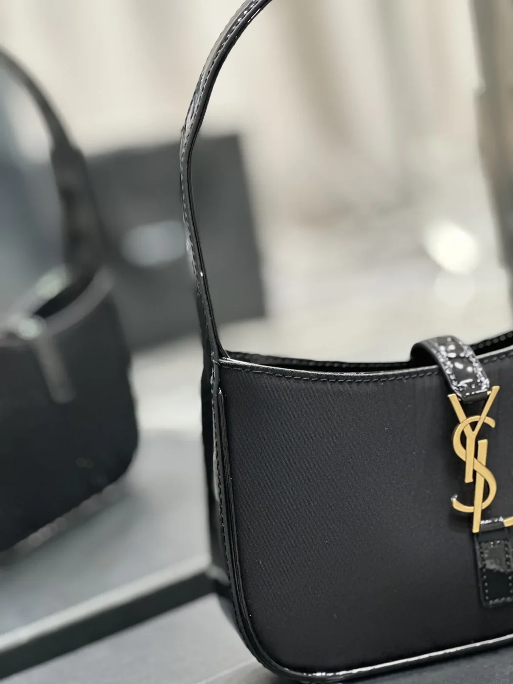 Saint Laurent Joe Backpack Black /