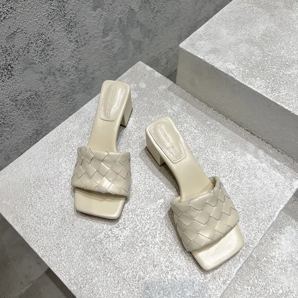 Bottega Veneta Parco Mule for Women in White
