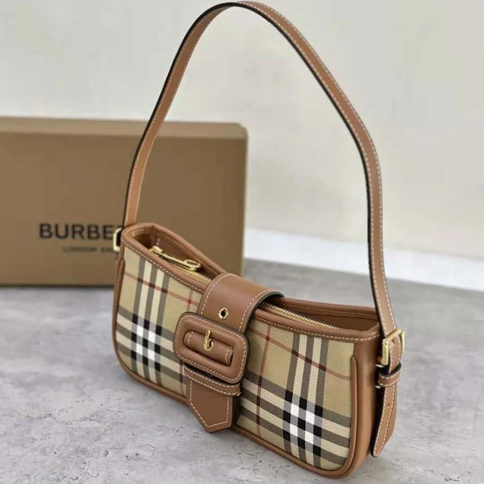 Burberry Sling Bag in Calf Leather for Women