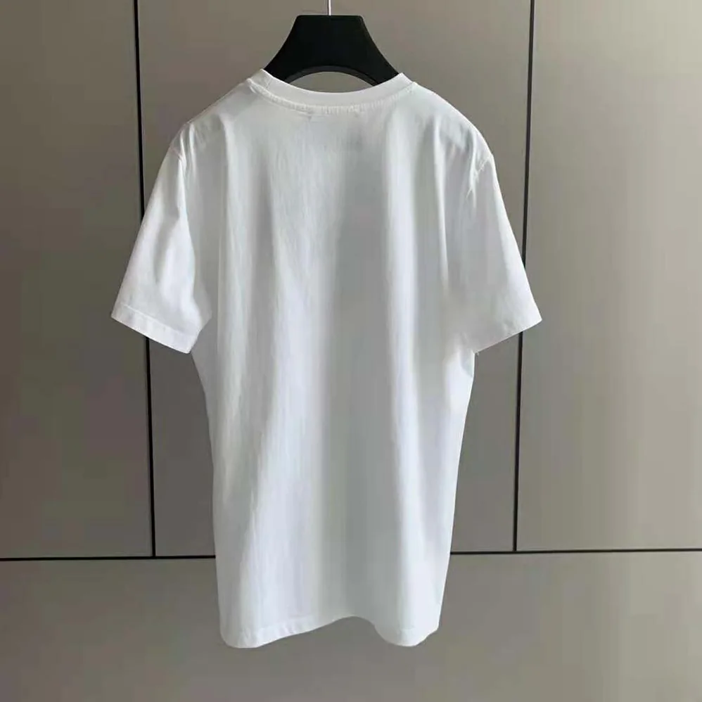 Prada Classic Cotton Crew-Neck T-shirt for Men in Red