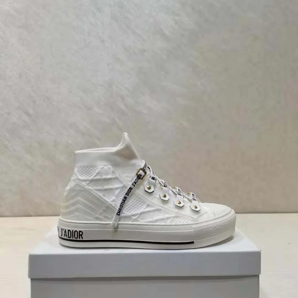 Dior Walk'n'dior Sneaker White Cannage Technical Mesh for Women