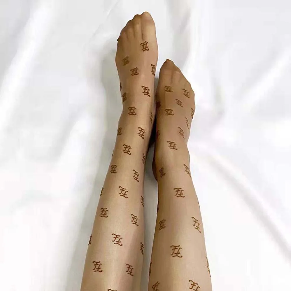 Fendi Tights Beige Nylon Pantyhose for Women