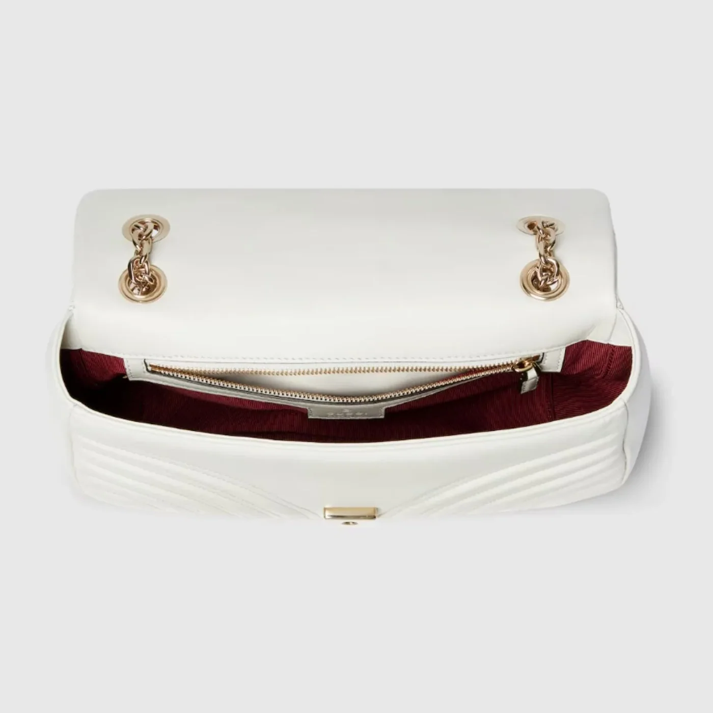 Gucci Marmont Medium Shoulder Bag in White Gold Hardware Gucci Marmont Medium Shoulder Bag in White Gold Hardware