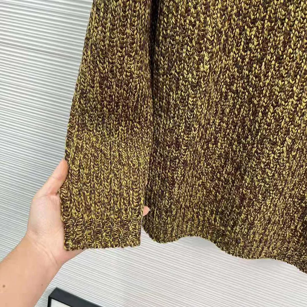 Miu Miu Wool and Cashmere Sweater with Knit Logo Patch for Women in Green Miu Miu Wool and Cashmere Sweater with Knit Logo Patch for Women in Green