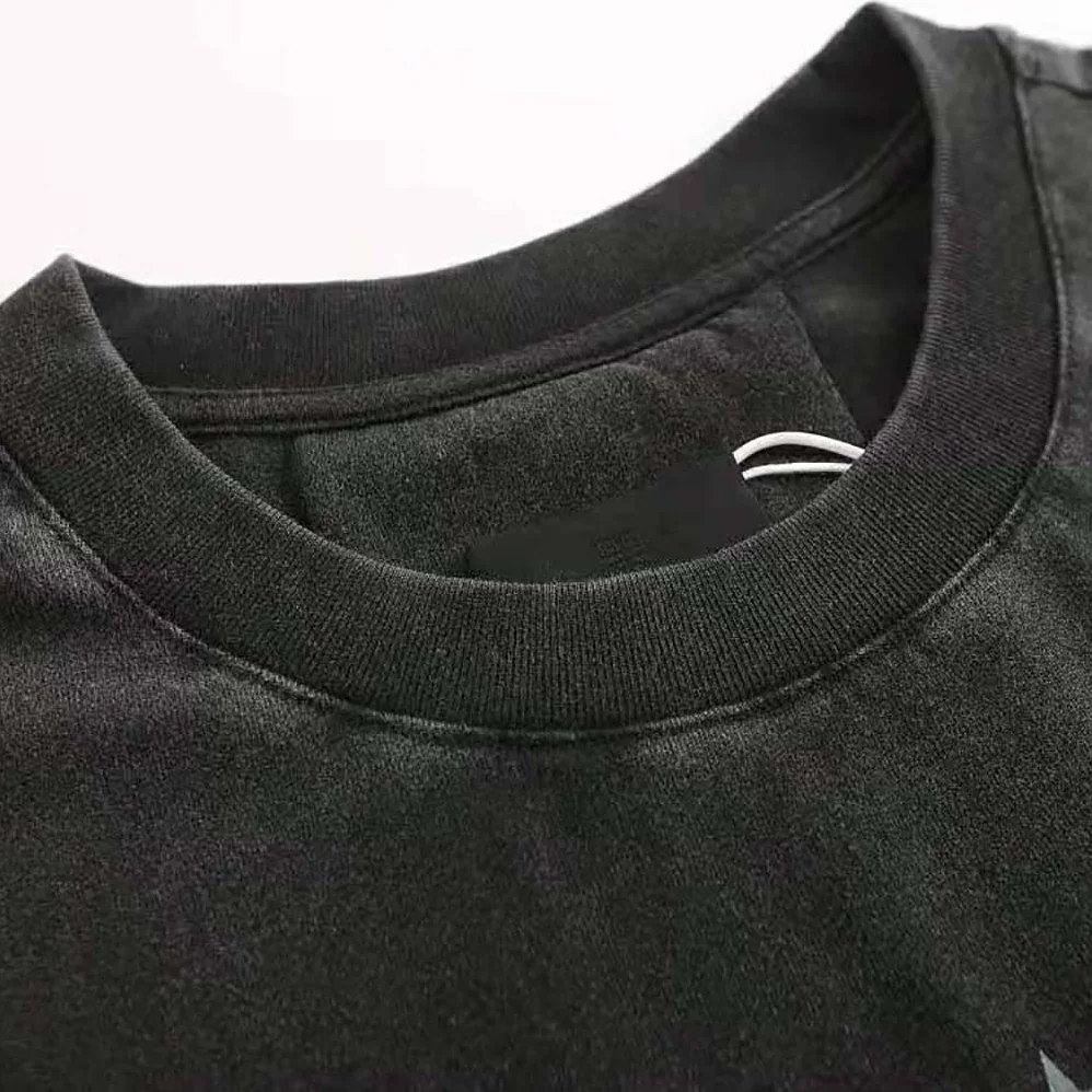 Givenchy Oversized T-shirt in Embroidered Jersey for Men in Gray Givenchy Oversized T-shirt in Embroidered Jersey for Men in Gray