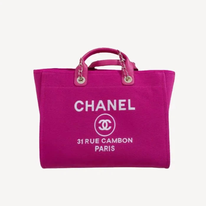 Chanel Deauville Tote Bag Pouch Pink / Chanel Deauville Tote Bag Pouch Pink /