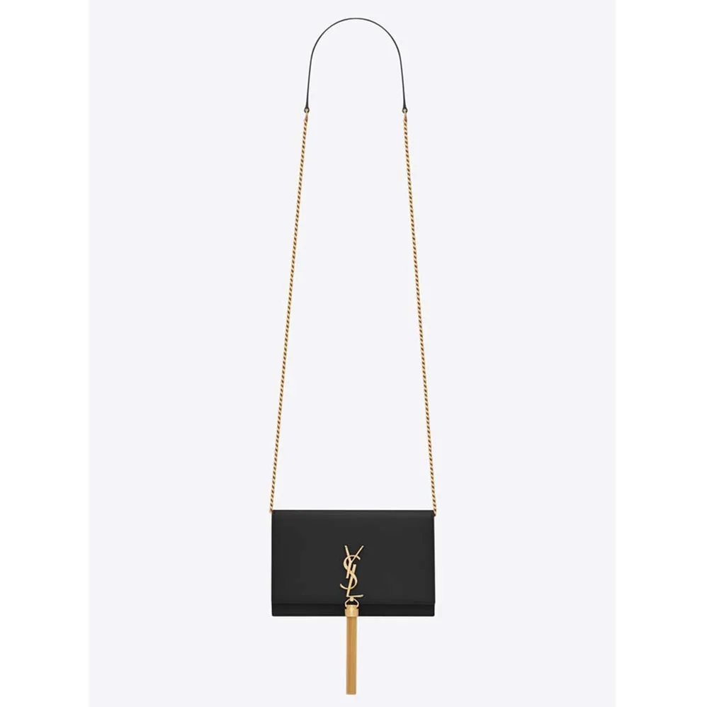 Saint Laurent YSL Kate Tassel Chain Wallet Smooth Leather for Women Saint Laurent YSL Kate Tassel Chain Wallet Smooth Leather for Women