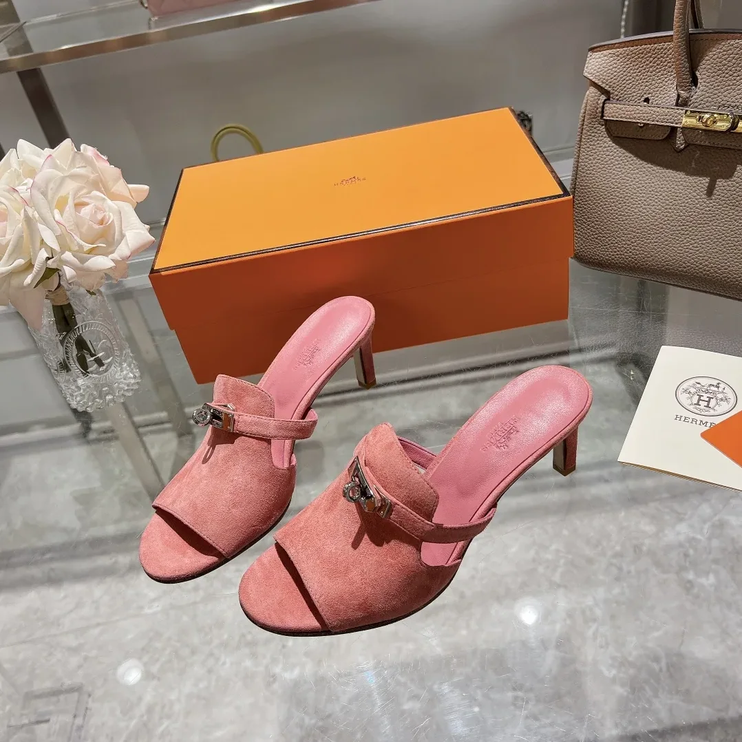 Hermes Cute Sandal Pink Hermes Cute Sandal Pink