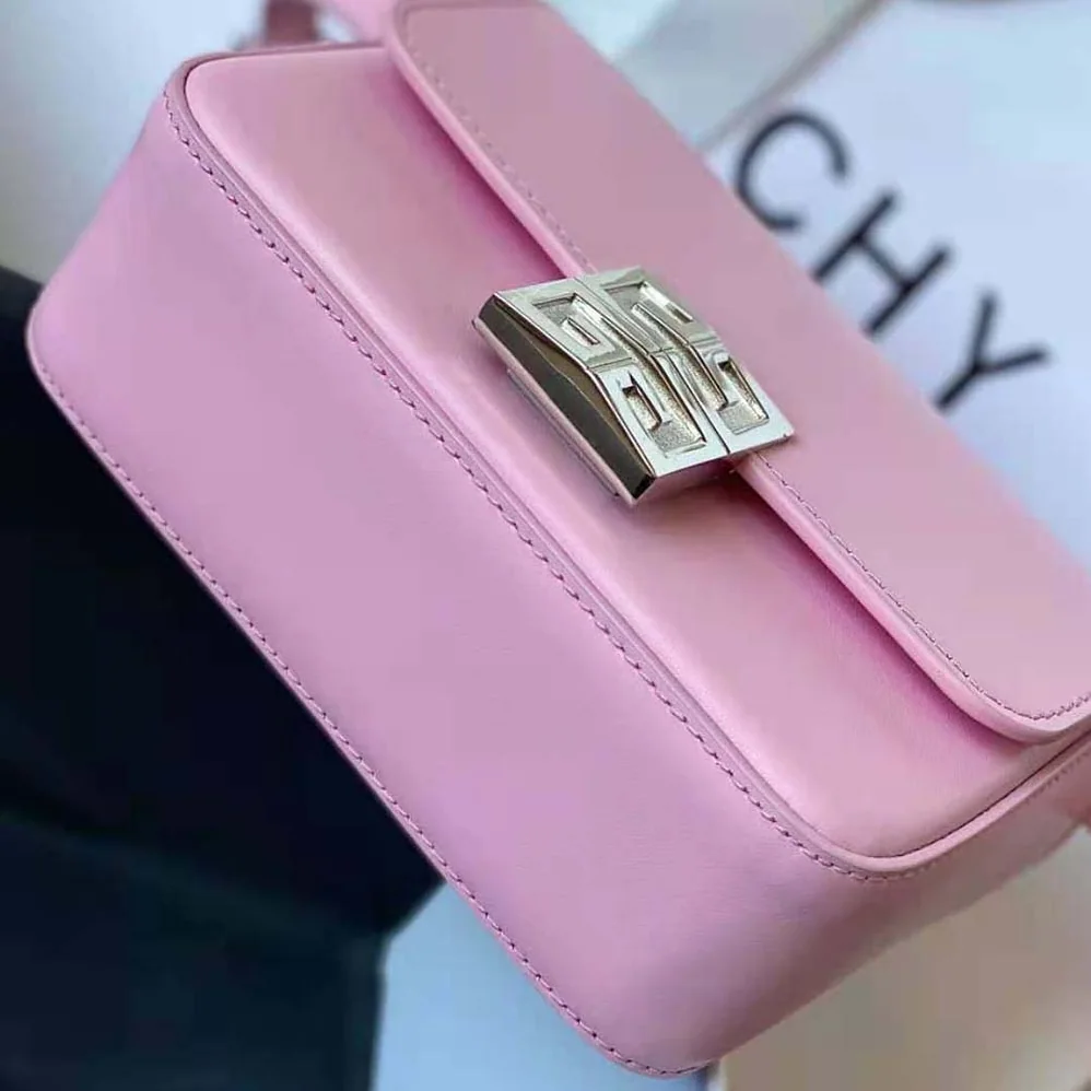 Givenchy Small 4g Bag in Box Leather for Women in Pink Givenchy Small 4g Bag in Box Leather for Women in Pink