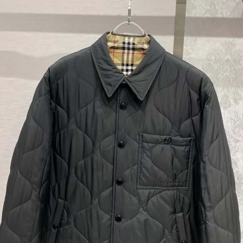 Burberry Reversible Thermoregulated Overshirt for Men