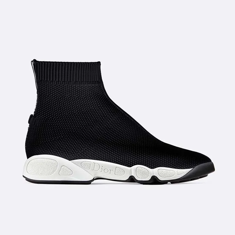 Dior Dior Fusion Technical Canvas High-Top Sneaker for Women in Black Dior Dior Fusion Technical Canvas High-Top Sneaker for Women in Black