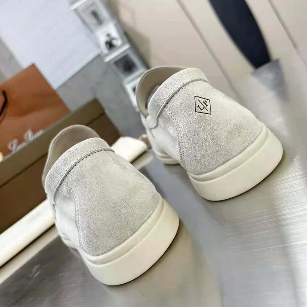 Loro Piana Summer Charms Walk Loafers for Unisex in White