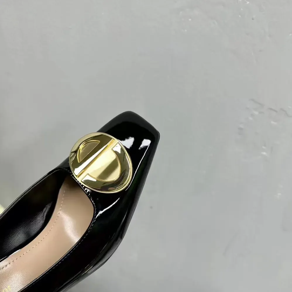 Dior CD Forever Dior Pump Black Patent Calfskin for Women Dior CD Forever Dior Pump Black Patent Calfskin for Women