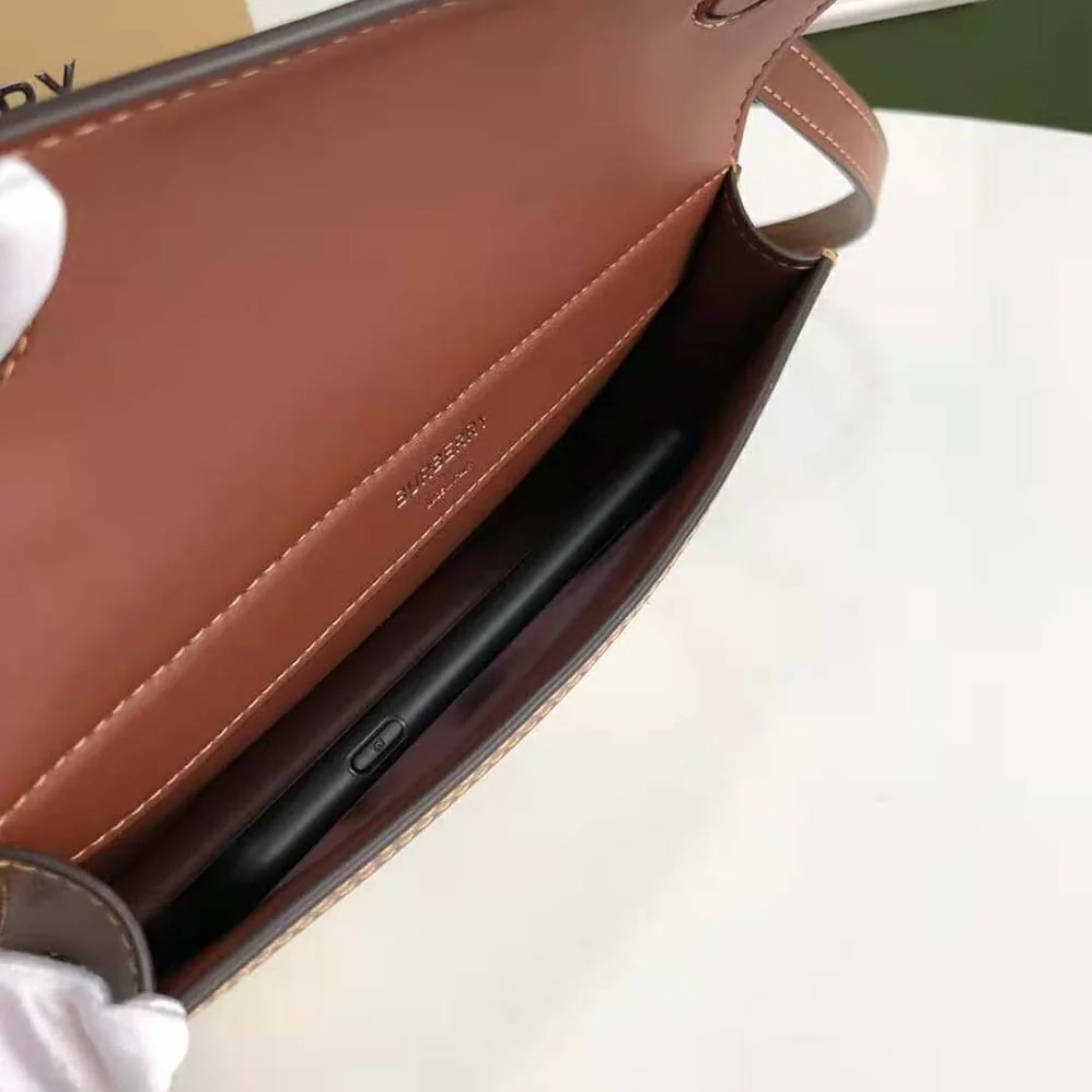 Burberry Mini Horseferry Print Title Bag with Pocket Detail for Women