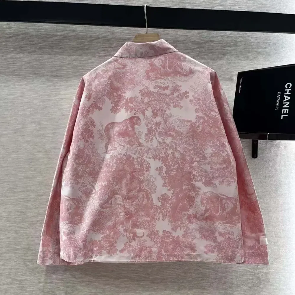 Dior Dioriviera Jacket White Jacquard Technical Taffeta for Women Dior Dioriviera Jacket White Jacquard Technical Taffeta for Women