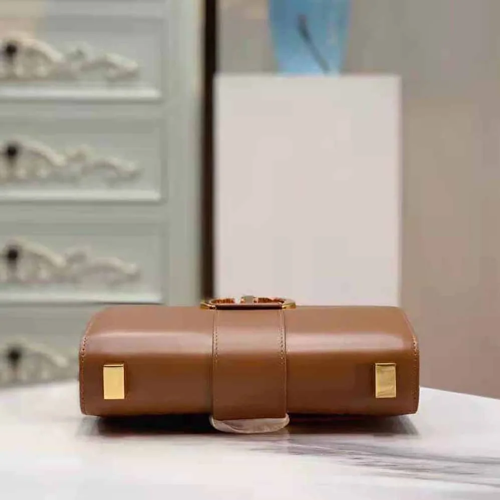 Dior 30 Montaigne Bag Des Vents Box Calfskin for Women in Brown