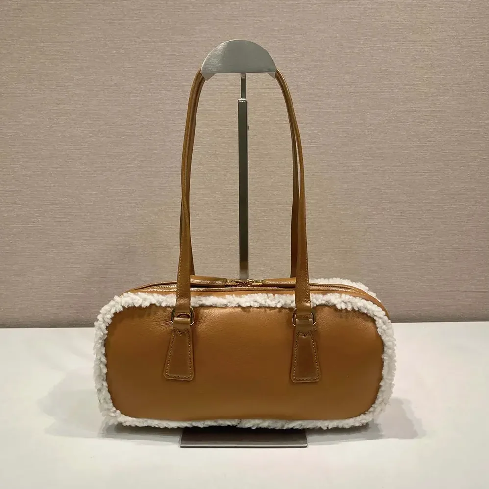 Prada Medium Shearling Two for Women in handle Bag Prada Medium Shearling Two for Women in handle Bag