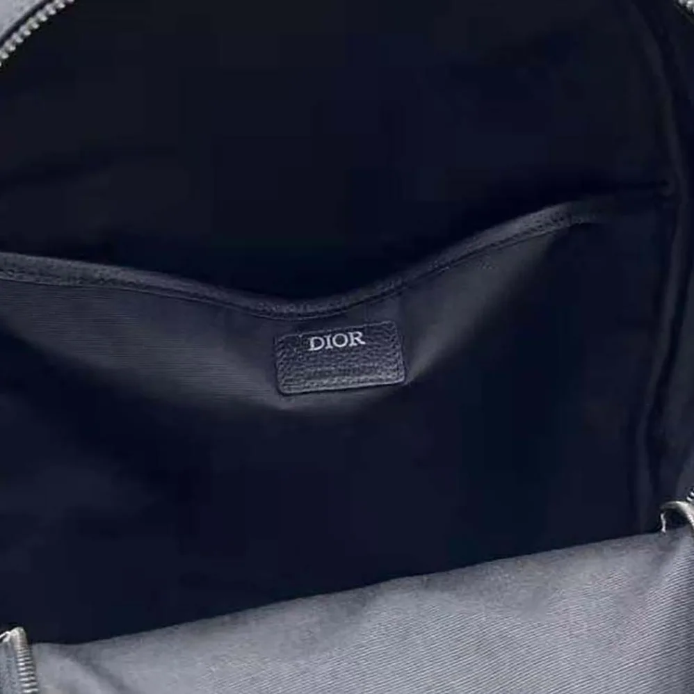 Dior Explorer Backpack Black CD Diamond Mirage Ski Capsule Nylon for Men Dior Explorer Backpack Black CD Diamond Mirage Ski Capsule Nylon for Men