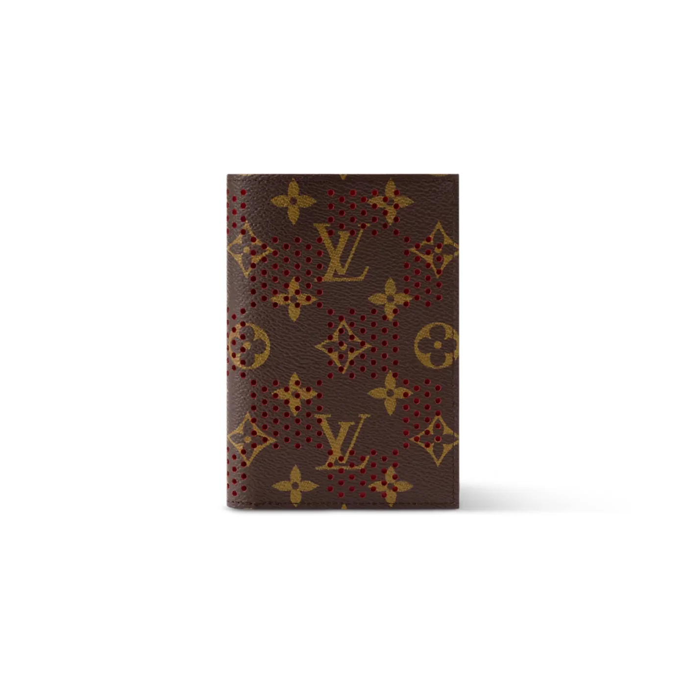 Louis Vuitton Passport Cover in Red Monogram