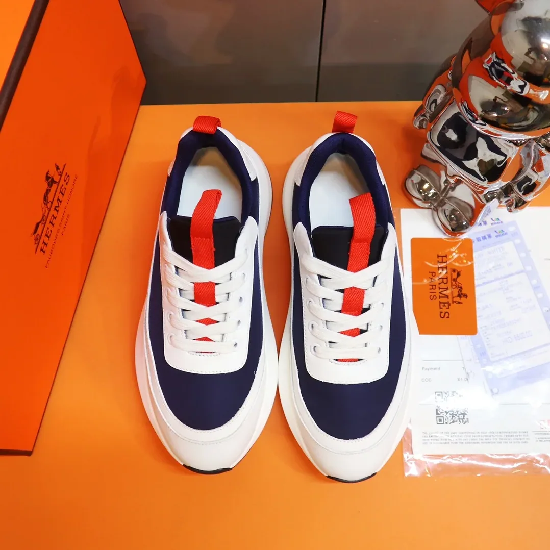 Hermes Gramme Sneakers Dark Blue Hermes Gramme Sneakers Dark Blue