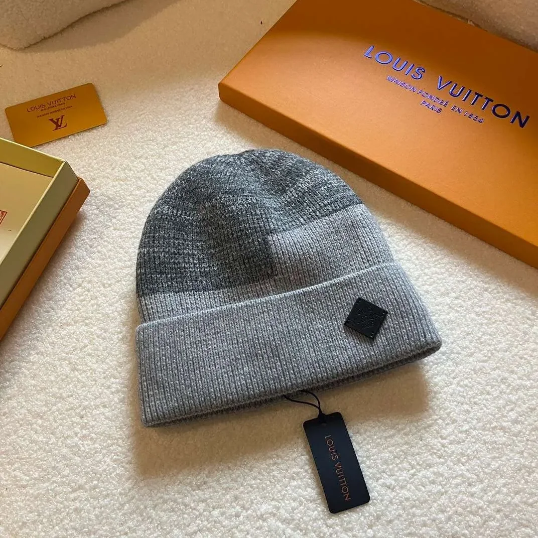 Louis Vuitton Neo Petit Damier Beanie Grey Louis Vuitton Neo Petit Damier Beanie Grey