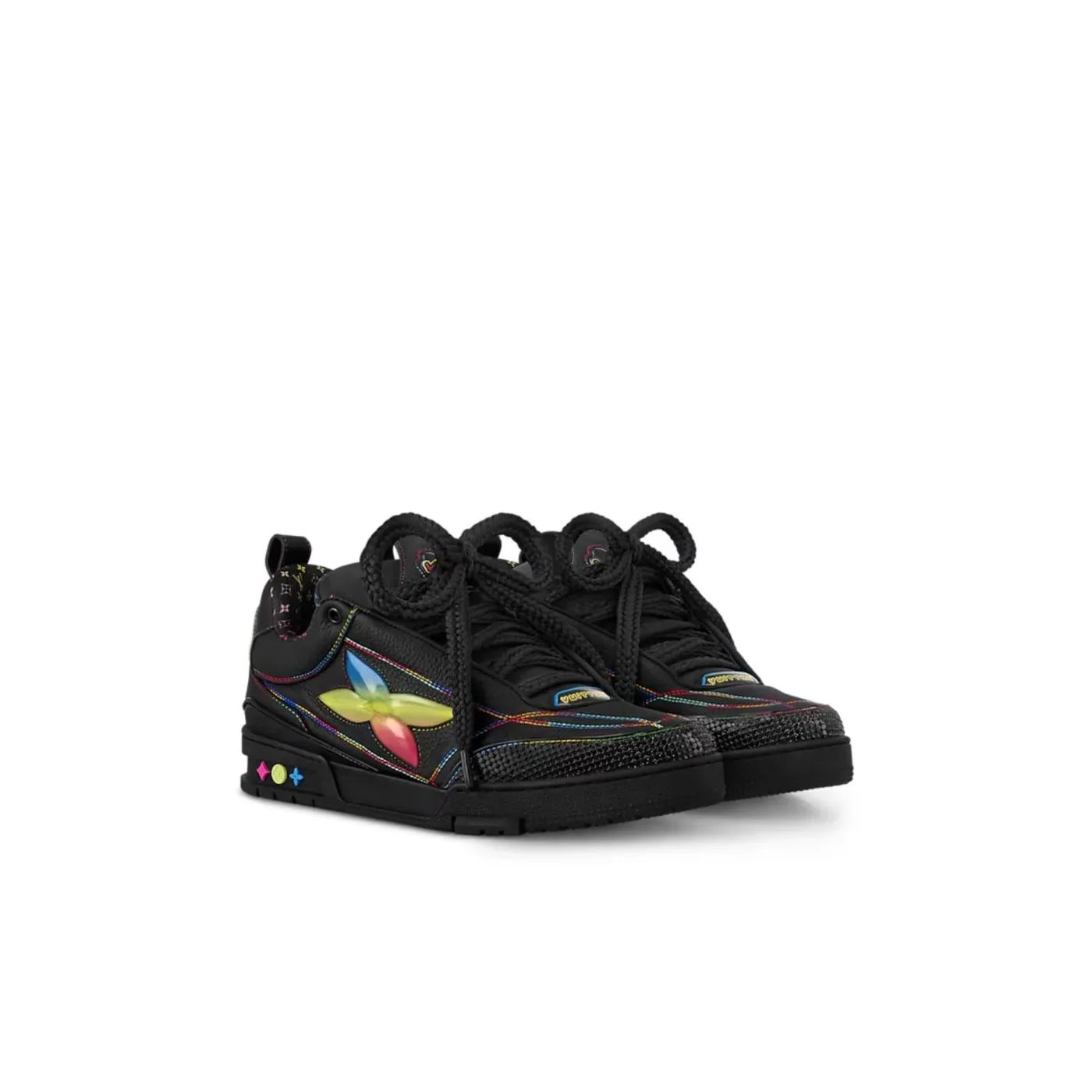 Louis Vuitton Skate Sneaker Black - 1AH599 Louis Vuitton Skate Sneaker Black - 1AH599