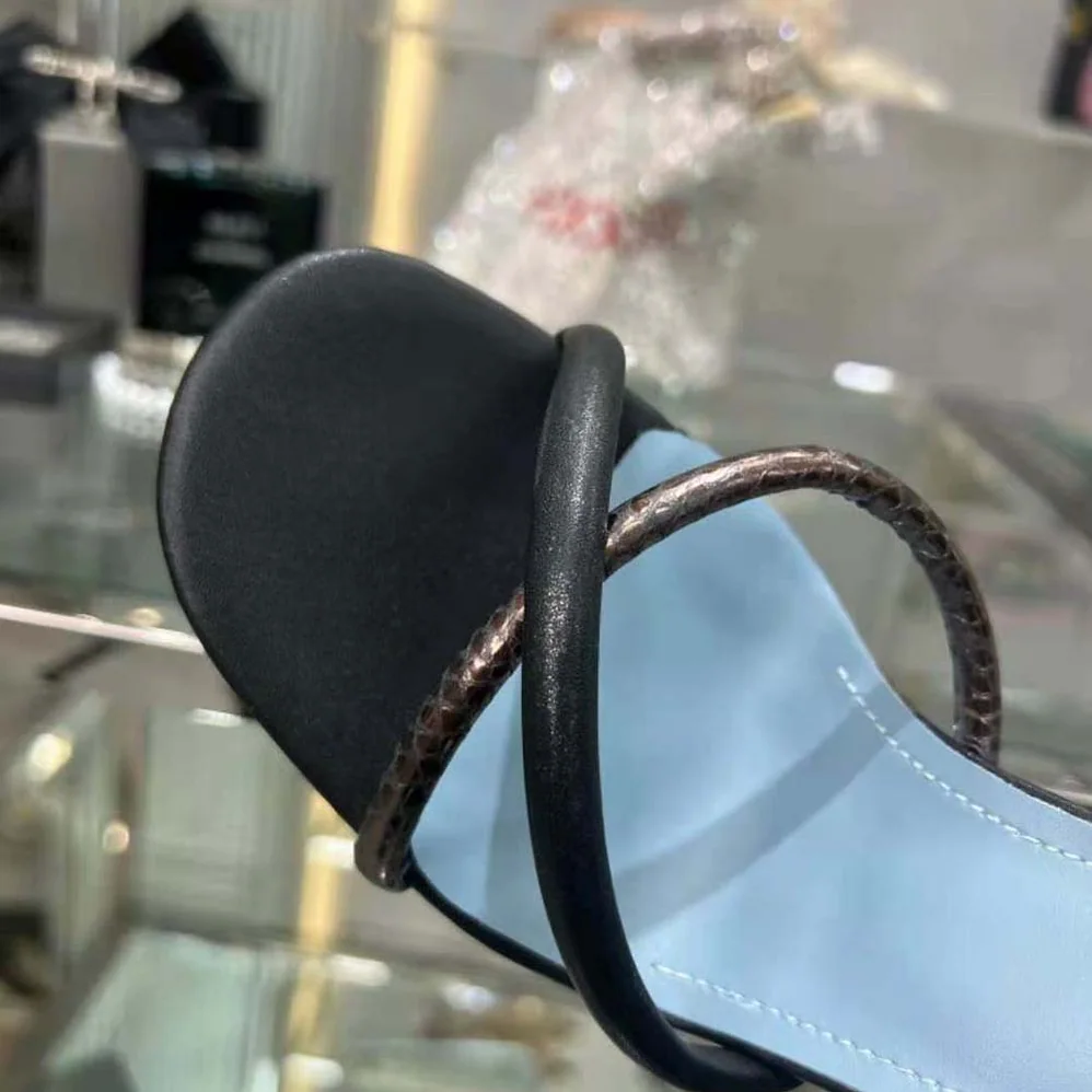 Fendi First Brown Nappa Leather High for Women in Heeled Sandals Fendi First Brown Nappa Leather High for Women in Heeled Sandals