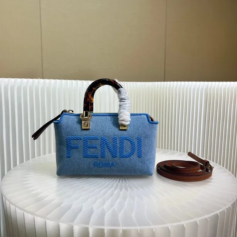 Fendi Anws By The Way Mini Bag Blue / Fendi Anws By The Way Mini Bag Blue /