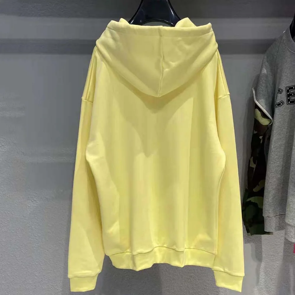 Celine Loose Celine Sweatshirt in Cotton for Women in Yellow Celine Loose Celine Sweatshirt in Cotton for Women in Yellow