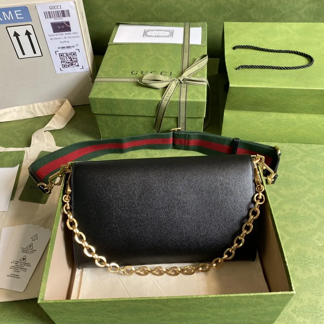 Gucci Horsebit 1955 Small Bag Black /