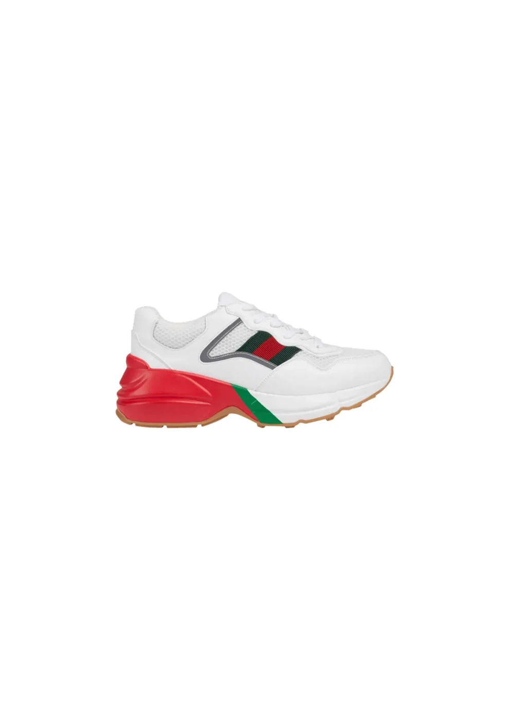 Gucci GG Rhyton Sneaker White And Red